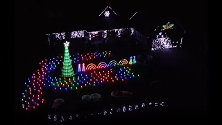 Lights on Hullsville 2022 Full Christmas Light Show [upl. by Aehcim]