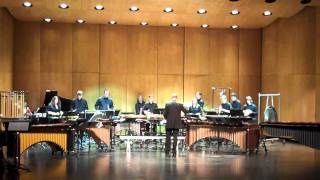 Ionisation  Edgard Varese Buffalo State College Percussion Ensemble [upl. by Alegna]