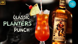 Planters Punch Cocktail Recipe  How to make Planters Punch Cocktail at home [upl. by Marriott]