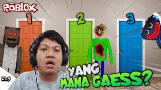 JANGAN SALAH PILIH PINTU GAES TAR DI TANGKEP SAMA HANTU RoBLOX Pick a Door INDO Gak Hoki [upl. by Gerardo395]