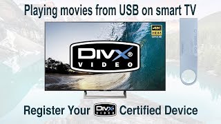 Register Your DivX Certified Device [upl. by Ayikin932]