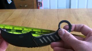 Mtech karambit knife review [upl. by Tirzah]