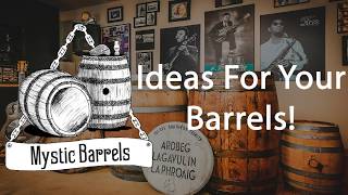 Top 15 ideas for your whiskey and wine barrels  Mystic Barrels [upl. by Sirtimid]