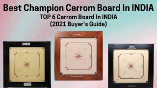 Best Champion Carrom Board in India 2021 Buyers Guide Top 5 Best Carrom Board to Buy [upl. by Remy556]