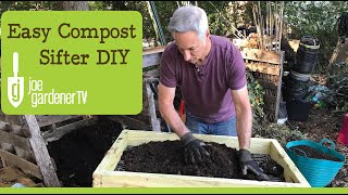 How to Make a Compost Sifter and why you should [upl. by Idhem727]