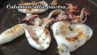 Calamari alla piastra [upl. by Burk]