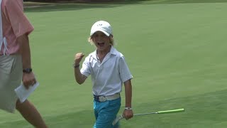 Will Lodge 9 yr old  Highlights  2013 US Kids Golf World Championship [upl. by Nomahs]