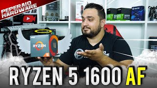 Ryzen 5 1600 AF é o CPU IDEAL baratinho Primeiras Impressões e Testes Preliminares com o cooler box [upl. by Ainit]