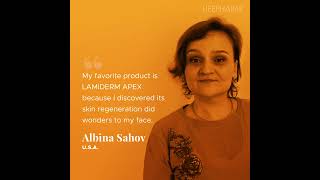 LAMIDERM APEX Endorsement by Albina Sahov [upl. by Evelunn885]