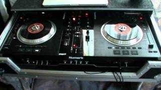 How to Setup NUMARK NS7 with Virtual DJ [upl. by Ecirahs]