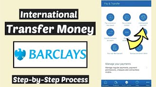 International Money Transfer Barclays  Sending Money Abroad with Barclays  Funds Transfer Charges [upl. by Icnan]