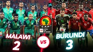 ♦️LIVE  MALAWI 2 VS BURUNDI 3  ELIM CAN MAROC 2025 [upl. by Ahsakal]