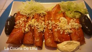 Enchiladas Mexicanas Fritas Michoacanas [upl. by Ynehpets]