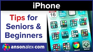 iPhone Tips for Seniors A Beginner’s Guide to Mastering iOS [upl. by Apul419]