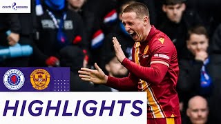 Rangers 12 Motherwell  The Well Silence Ibrox In Shock Win  cinch Premiership [upl. by Leraj]