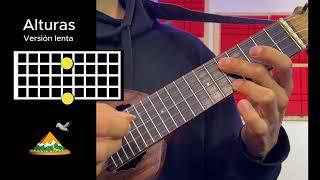 Alturas  Intiillimani  Tutorial de Charango [upl. by Anirhtak856]