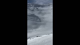 Skier Accidentally Triggers Avalanche  985557 [upl. by Adon]