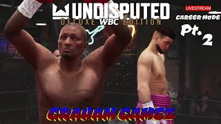 UNDISPUTED DELUXE EDITION PS5 BECOMING UNDISPUTED CAREER MODE PT2 grahamgamez [upl. by Dnaltiak]