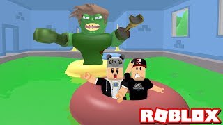 Zombili Havuzdan Kaçış  Panda ile Roblox Escape The Zombie Pool Obby [upl. by Thierry994]