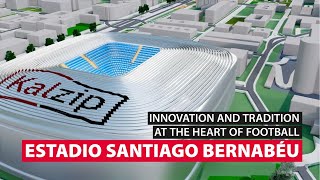 Nuevo Estadio Santiago Bernabéu  Spektakuläres Dach von Kalzip [upl. by Anital]