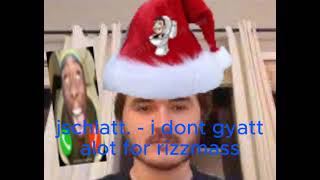 Jschlatt i dont gyatt a lot for rizzmass AI COVER [upl. by Jestude]