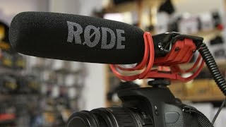 Microfono Rode VideoMic Rycote direzionale [upl. by Llerrad]