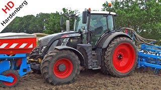 Maize seeding  Fendt 724 Vario Black Beauty  Monosem 12 rijer  Mais zaaien  Schimmel  2018 [upl. by Aprile244]