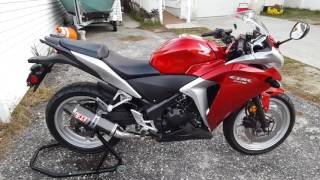 2011 Honda CBR 250r Review [upl. by Tnahs47]