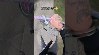 Get me out of Jail🙏🏼🚨 police security scooter skatepark fail sad funny comedy [upl. by Ramyaj]