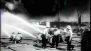 Gasoline Bulk Storage Plant Fire BLEVE 1959 Kansas City [upl. by Ardnuassak]