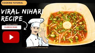 Nihari Recipe  Nihari banane ka tarika  trending foodloverswithaisha [upl. by Neryt417]