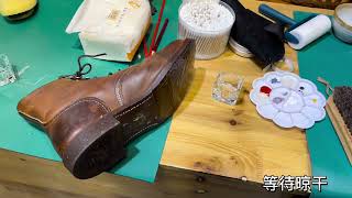 Red Wing 8115 Resole Giving Life to Heritage Boots [upl. by Sibel]