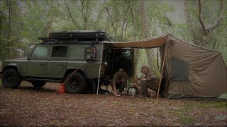 Defender Overnight Camp Oztent [upl. by Brownley]