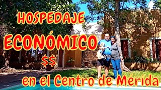 Hospedaje económico en Mérida ✅ ║ Casona Hostel 🔴 ║ [upl. by Yralam]