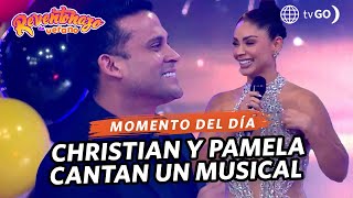 El Reventonazo de Verano Christian Domínguez y Pamela Franco cantan quotUn mundo idealquot HOY [upl. by Sidwohl108]