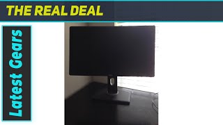 Dell Professional P2412H 24Inch Monitor Review Height Adjustable Rotatable and Remote [upl. by Eintruok49]