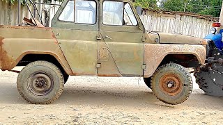 Restoration of the rear axle of the old UAZ 469 vehicle [upl. by Schild737]