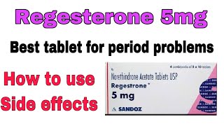 Regestrone Tablet Use Dose SideEffects Precautions And Review [upl. by Macfadyn]