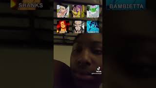 6 possible Conq haki users challenge anime naruto db bulma dbz dbgt onepiece shanks jjk [upl. by Noorah]