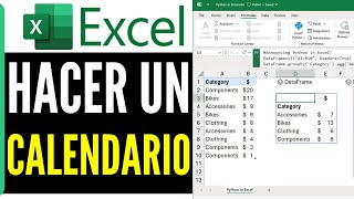 Cómo HACER un CALENDARIO en Excel 2024 Calendario 2024 en Excel [upl. by Sug]