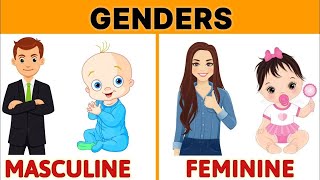 All genders nameMasculine gender and feminine genderName of gender [upl. by Neras]