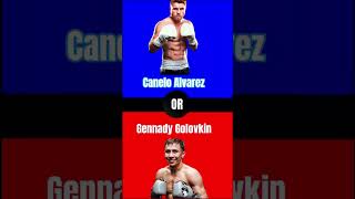 Canelo Álvarez vs Gennady Golovkin fyp viral shorts boxing canelo shortsfeed goat [upl. by Akirre]