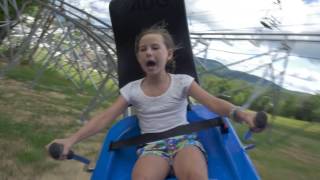 Killingtons Beast Mountain Coaster [upl. by Wallache993]