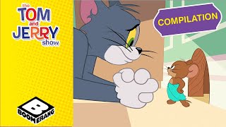 Tom and Jerrys Most AMAZING Moments  1 Hour of Tom and Jerry  BoomerangUK [upl. by Terris]