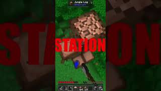 Tree deforestation funny minecraft mcyt gameplay video videogames foryou [upl. by Kimble]