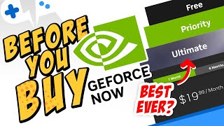 BEFORE You BUY GeForce NOW in 2023  FREE Priority amp ULTIMATE Review [upl. by Reggis901]