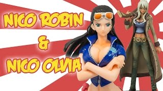 Nico Robin amp Nico Olvia by Banpresto [upl. by Uaerraj]