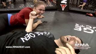 UFCs Nick Diaz  Strikeforces Ronda Rousey Submit Layzie The Savage 6 Times [upl. by Wichern907]