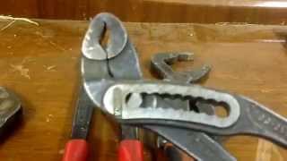 Plumbers grips reviewed  knipex  rothenberger and bahco slip joint pliers [upl. by Ellenar]