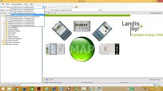SOFTWARE MAP 110amp120 LANDISGYR METER [upl. by Ataymik335]